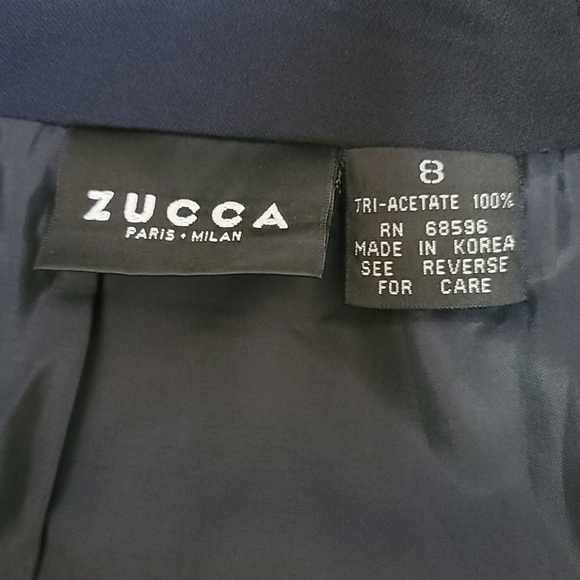 Zucca | Black Mini Skirt with Chain Detail - Picture 5 of 5
